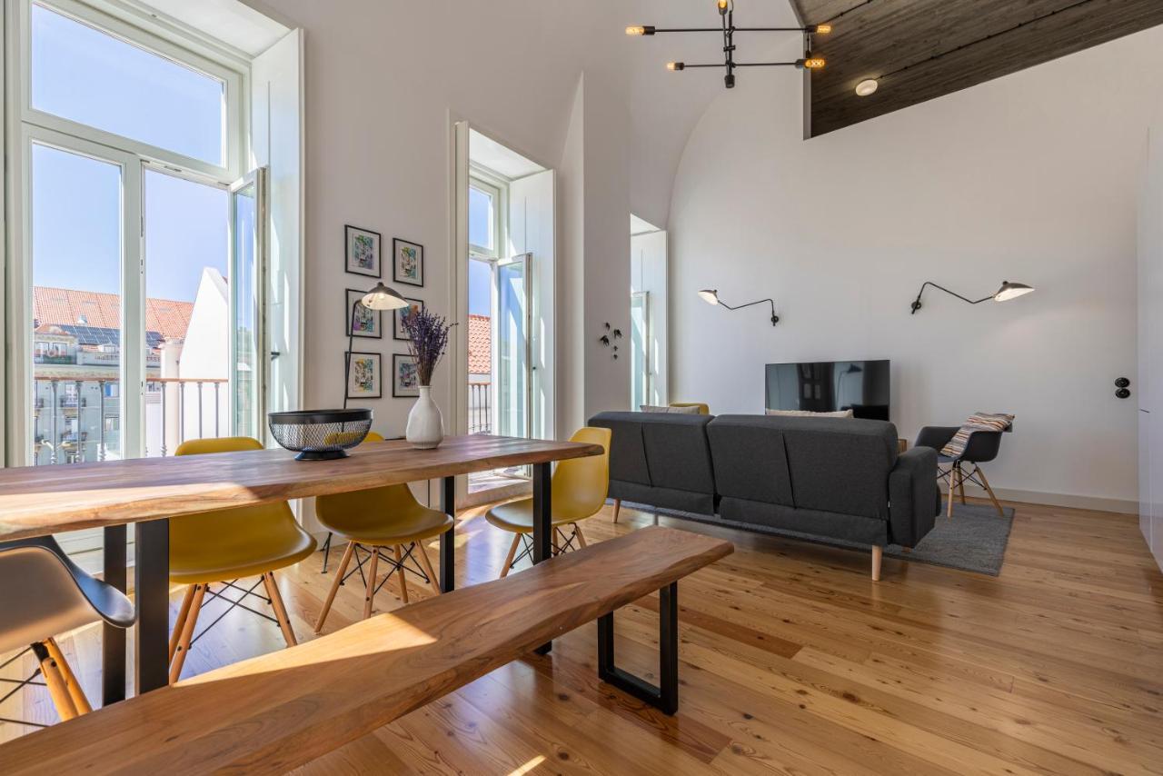 Glamorous 3Bdr Apartment In City Center By Lovelystay Lissabon Exterior foto